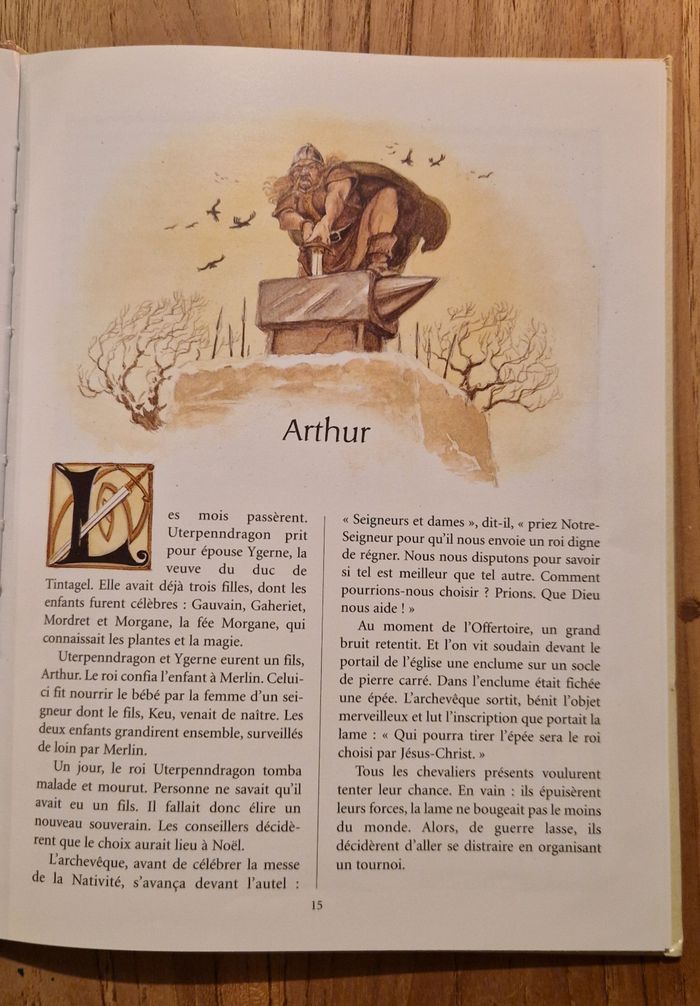 Libre "les chevaliers de la table ronde : TBE - photo numéro 4