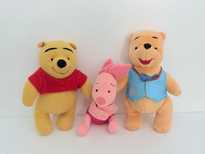 Lot peluches Winnie et Porcinet