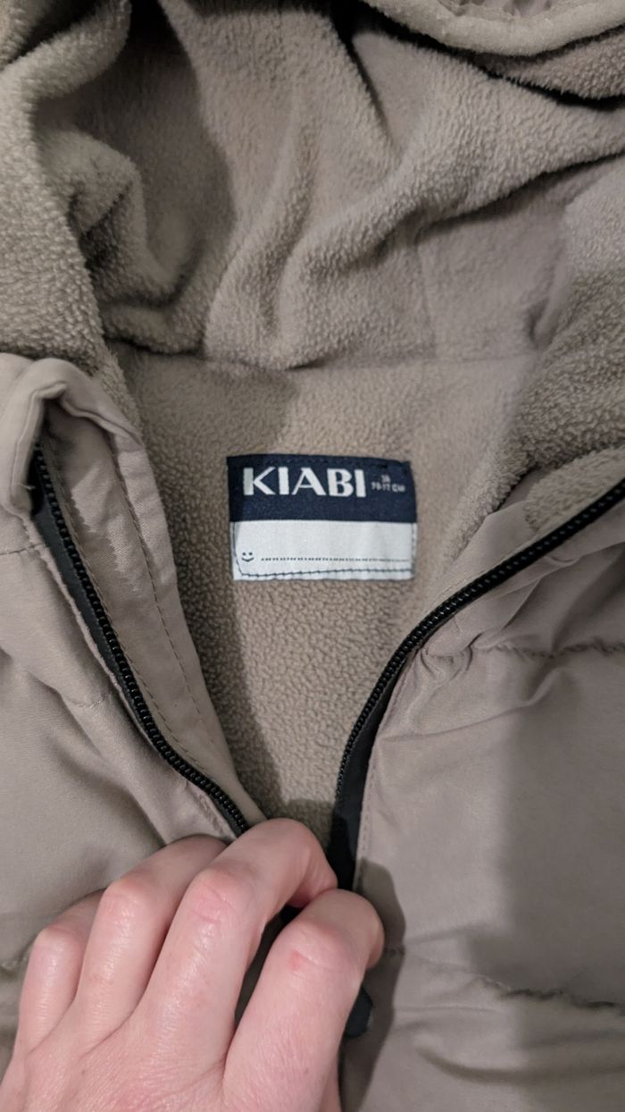 Doudoune taupe 3 ans - photo numéro 2