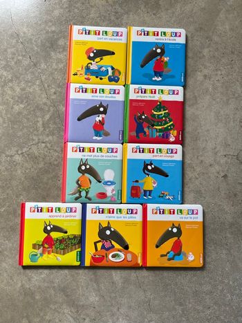 Lot livres p’tit loup