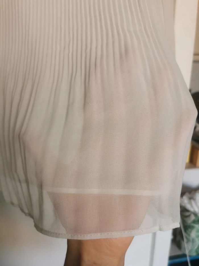 Chemisier blanc Zara - photo numéro 4