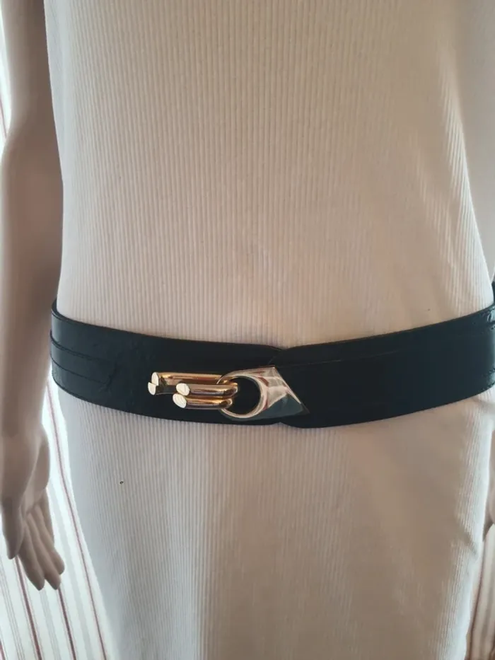 Jolie Ceinture cuir Angelo de Lombardi 85cm - photo numéro 2