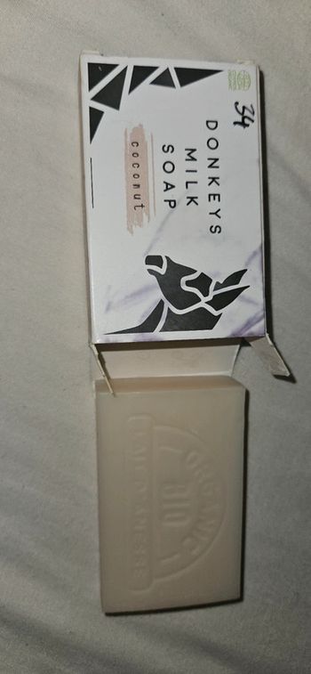 Savon lait d'ânesse coco