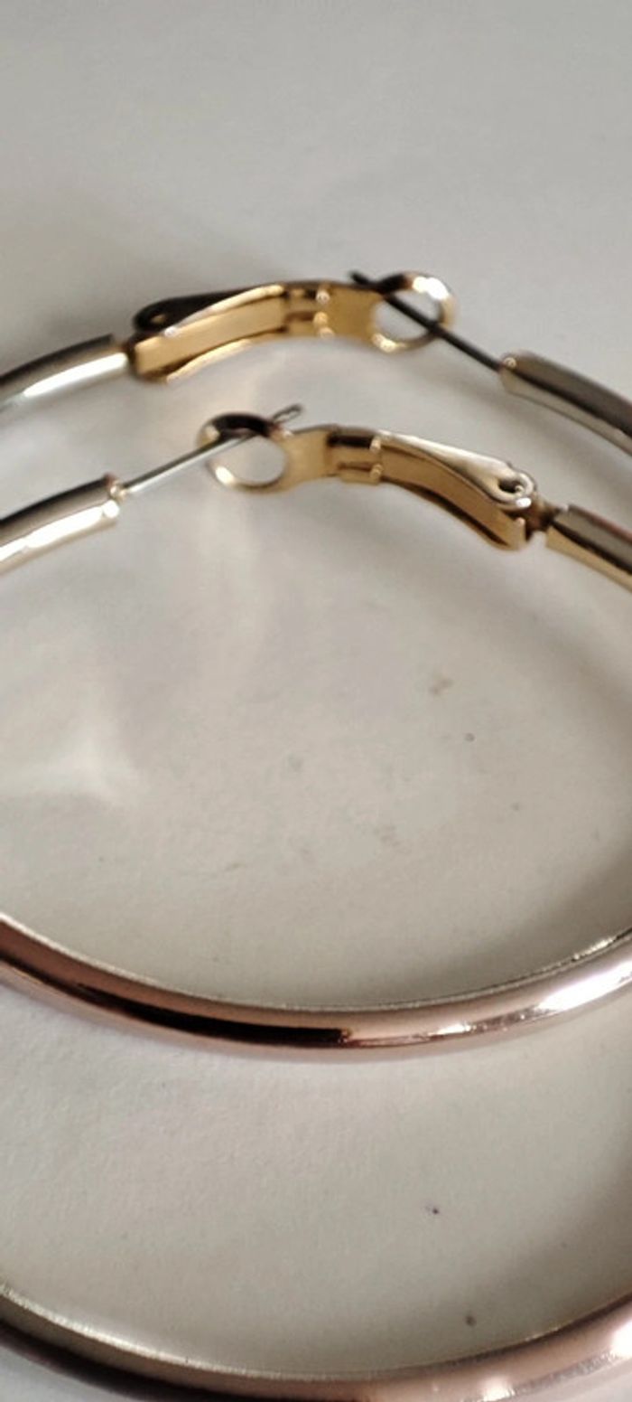 Créoles diamètre 5 cm - photo numéro 5