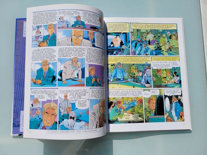 BD Largo Winch : La voie et la vertu, La Loi du Dollar, album double 20 ans tome 9 et 10 - photo numéro 11