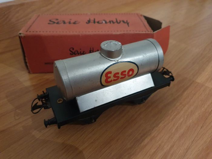 Wagon train HORNBY meccano réservoir esso - photo numéro 2