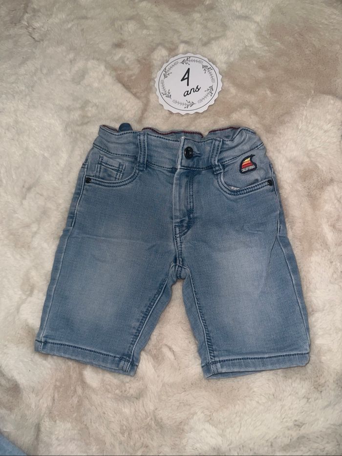 Short en jean 4 ans