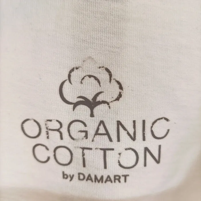 Tshirt femme 100% coton bio blanc avec fleur colorée Damart taille S A341 - photo numéro 5