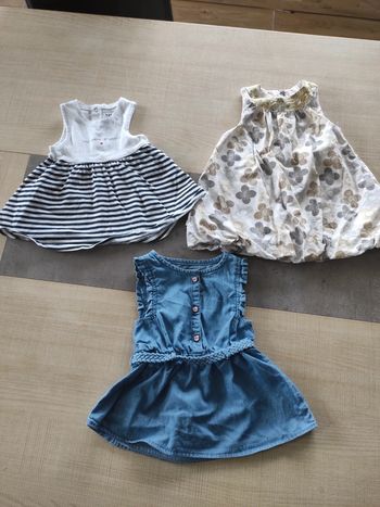Lot 3 robes 3 mois