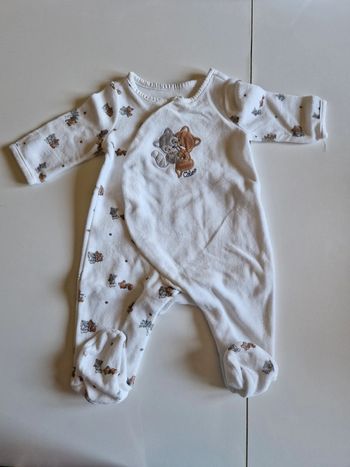Pyjama Sergent Major 1 mois neuf