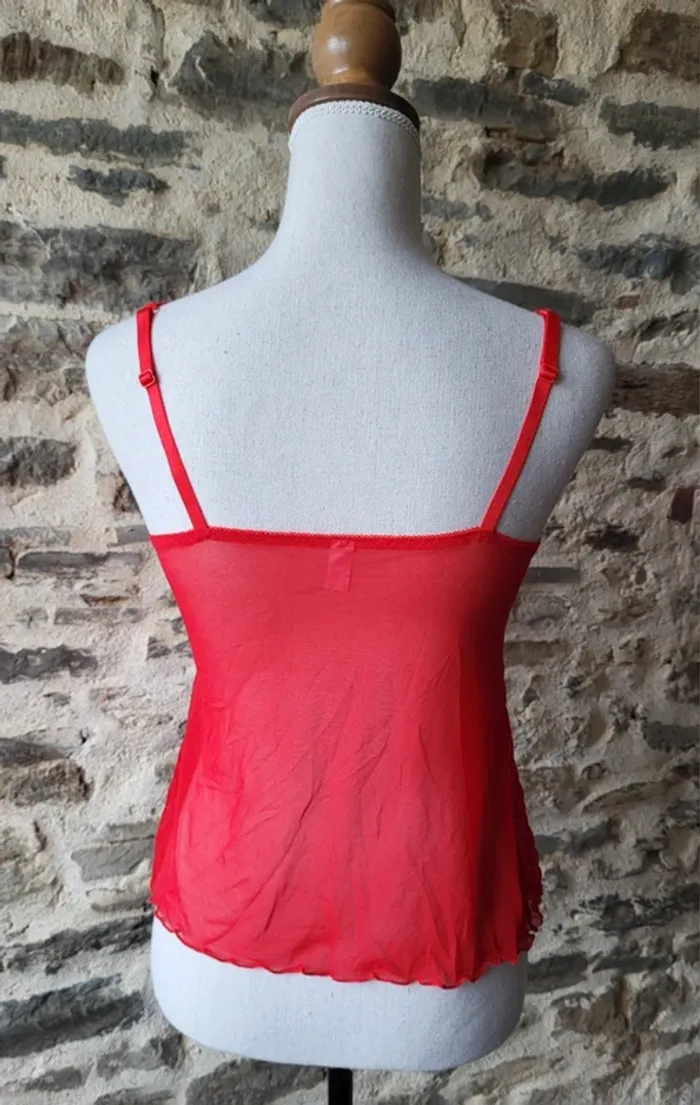 Caraco rouge Taille 36 - photo numéro 6