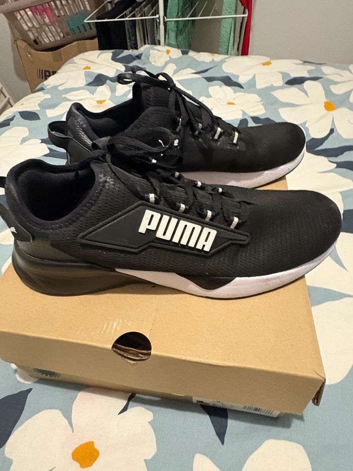 Basket puma noir - photo numéro 2
