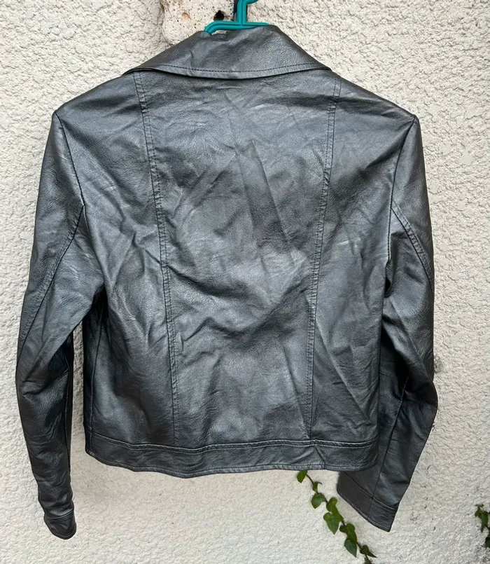 Perfecto gris métallisé la fée maraboutee T36 - photo numéro 4