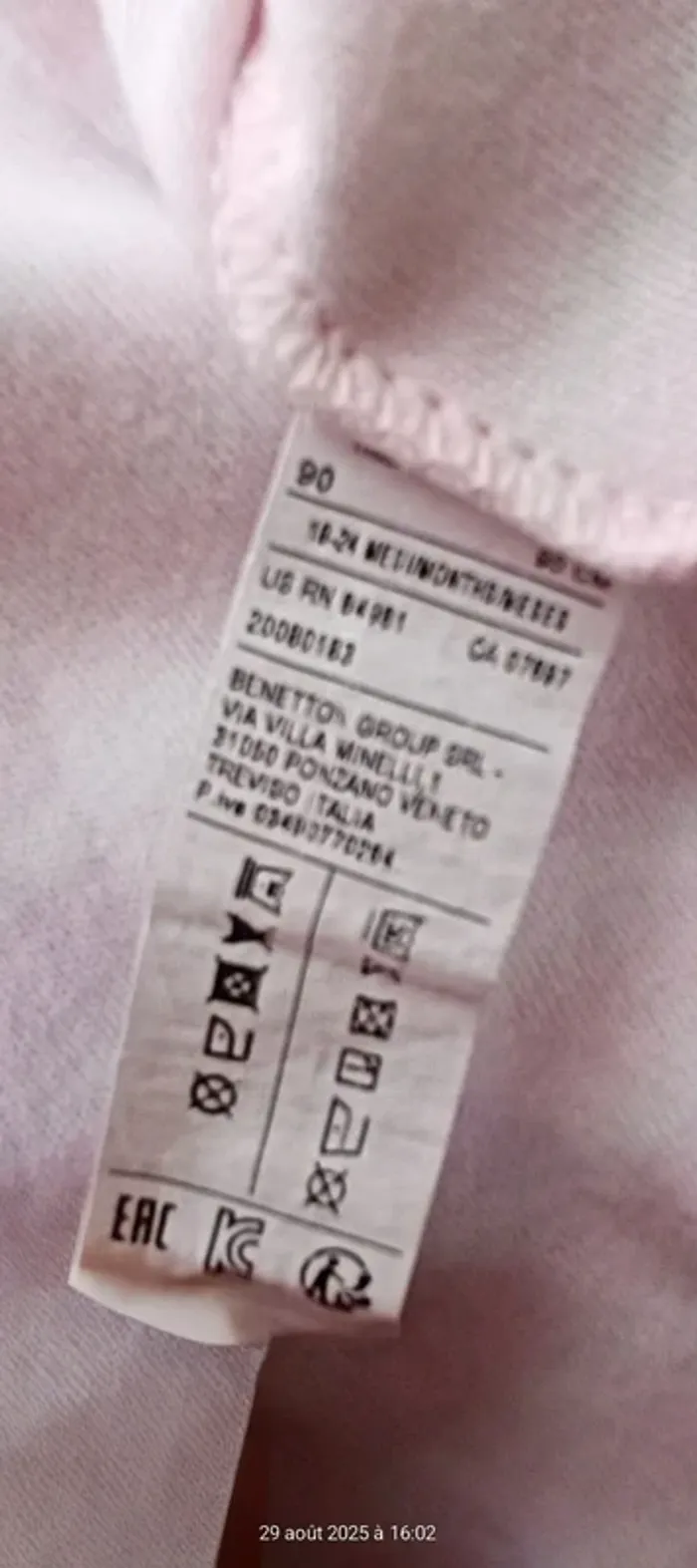 Pyjama 1 pièce fille - 2/3 ans - photo numéro 7