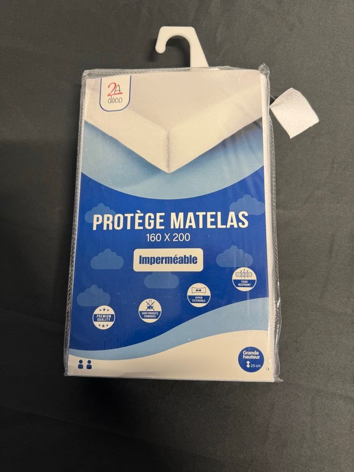 Protège Matelas 160×200 Imperméable NEUF - photo numéro 3