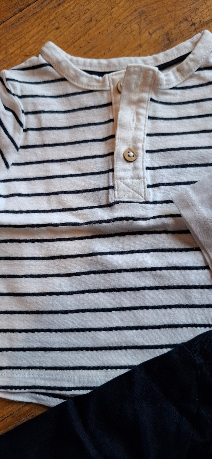 Lots 5 t shirt manche longue - photo numéro 4