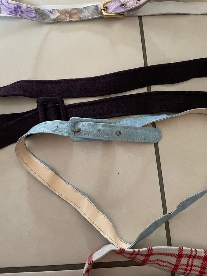 Lot ceinture vintage - photo numéro 3