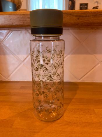 Gourde motifs verdure - floral - feuillage  Boutique individuelle  Plastique Vert