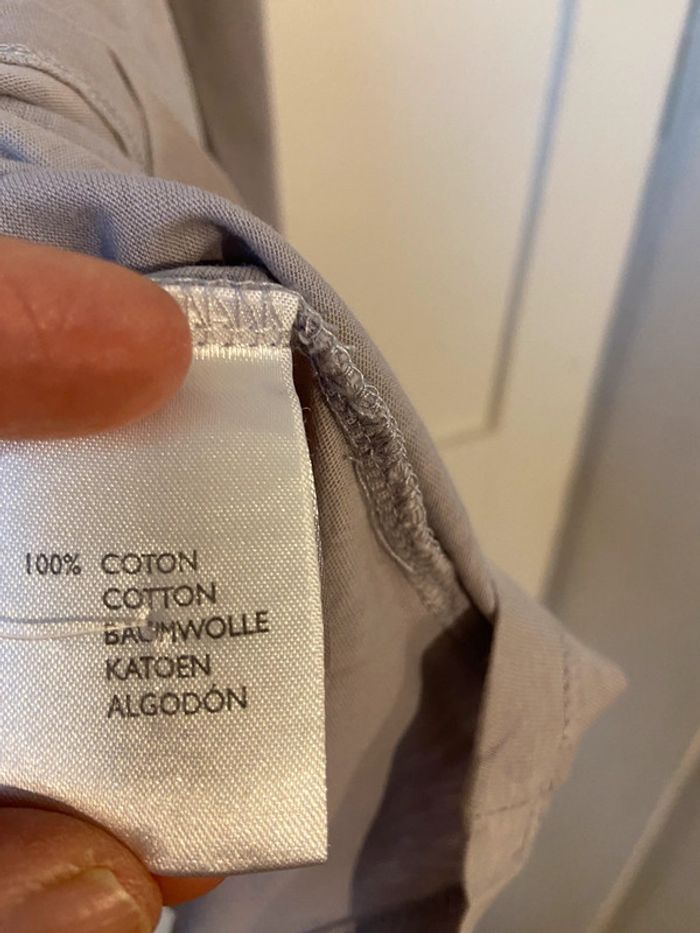 Tee-shirt manches longues gris Cyrillus 14 ans - photo numéro 4