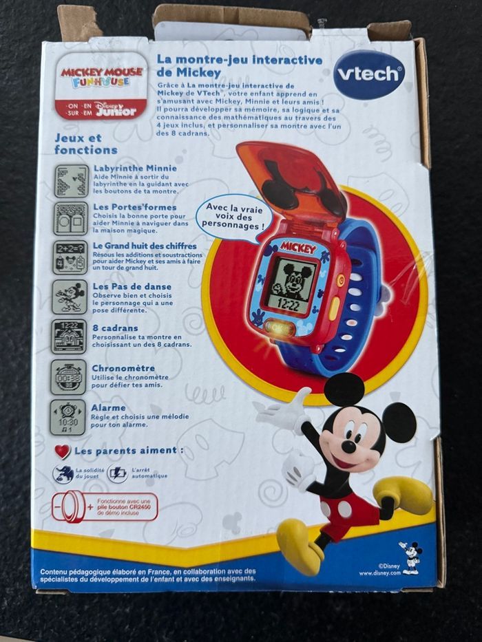 Montre vtech Mickey - photo numéro 5