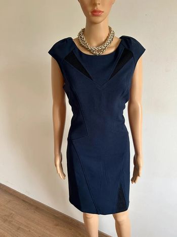 Robe bleue marine et noire neuve sans manches Jus d'Orange taille 2