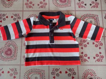 Polo manches longues.