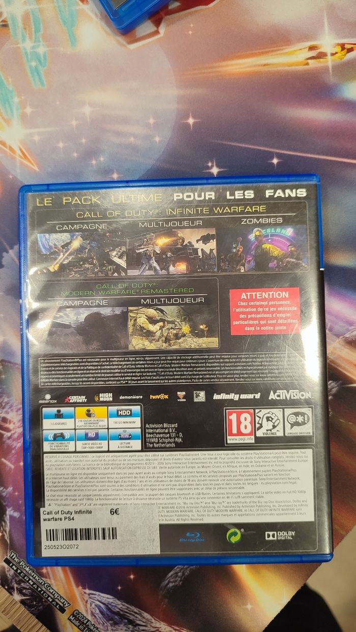 Call of duty infinite Warfare ps4 - photo numéro 3