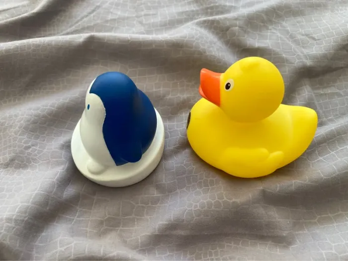 Pingouin et canard jouets de bain - photo numéro 2
