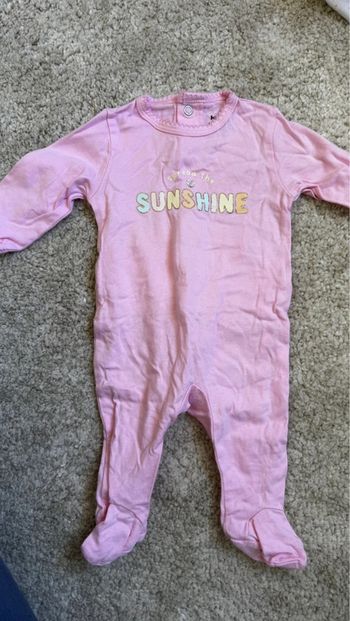 Pyjama coton Kiabi – 1 mois