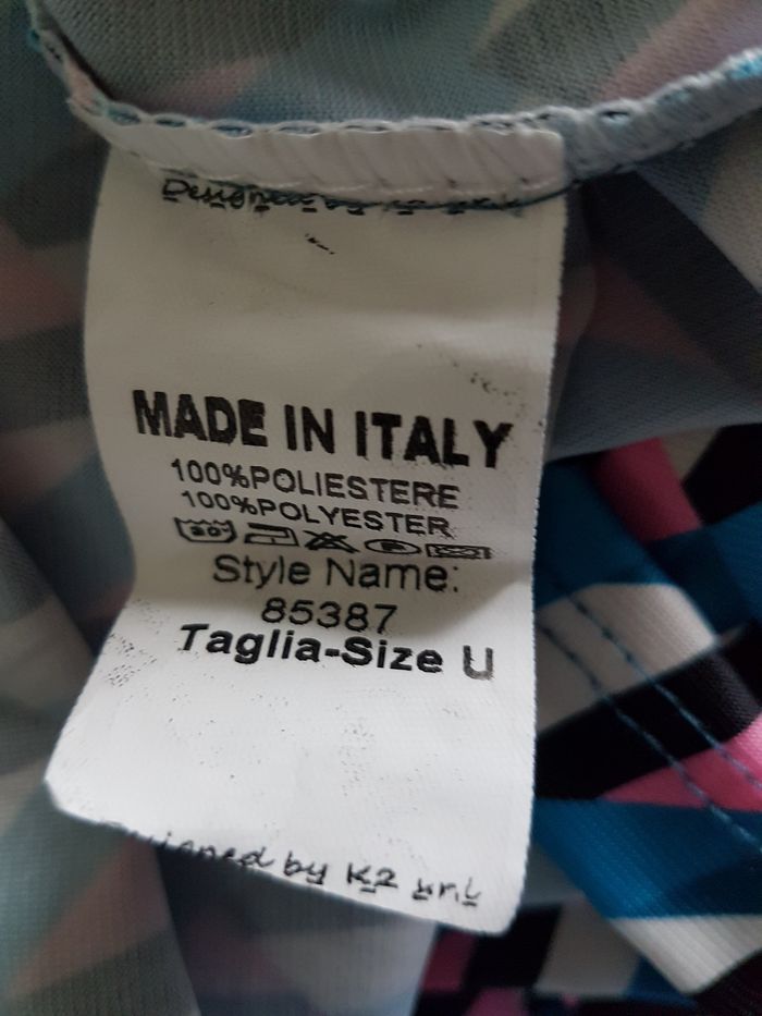 Robe multicolore, légèrement transparente, aisselles 45 cm, longueur 80 cm, Florencia, TU (42) - photo numéro 5