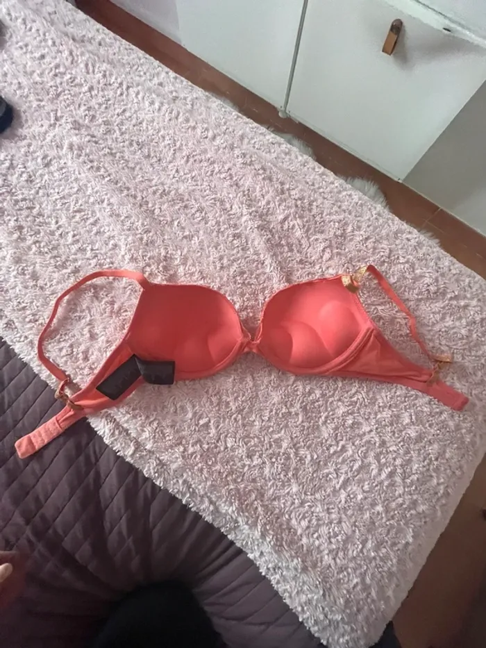 Soutien gorge corail - photo numéro 2