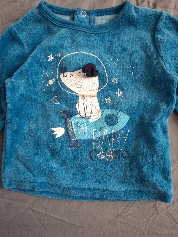 Pyjama 2 pièces bébé 6mois - photo numéro 5