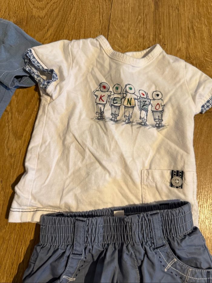 2 ensembles été bébé garçon 3 mois KENZO - photo numéro 5