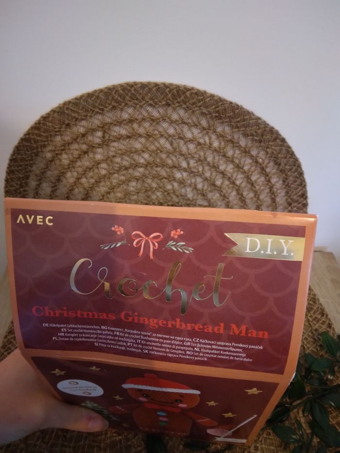 Kit crochet bonhomme en pain d'épices - photo numéro 3
