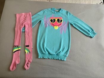 Ensemble Billieblush bleu/rose