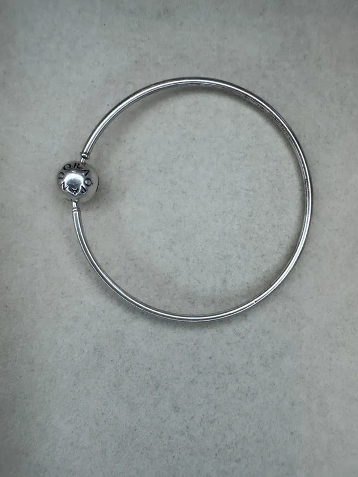 Bracelet Jonc Pandora Authentique Essence en argent Taille 15 - photo numéro 2