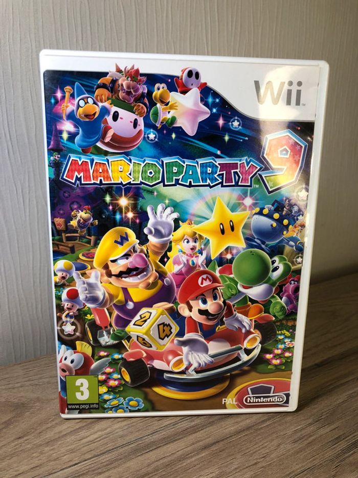 Jeux Nintendo wii mario party 9 complet en boite