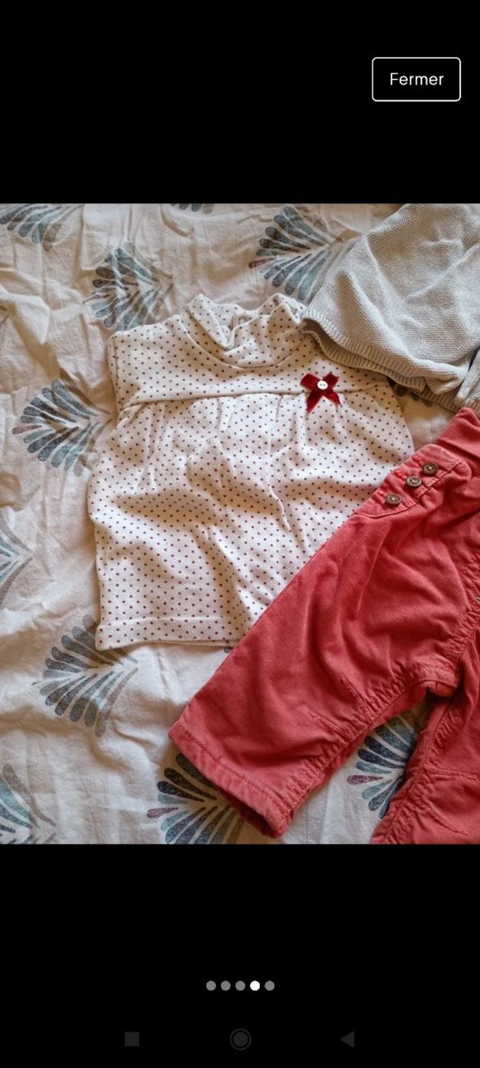 Ensemble 3 pièces 6 mois - photo numéro 4