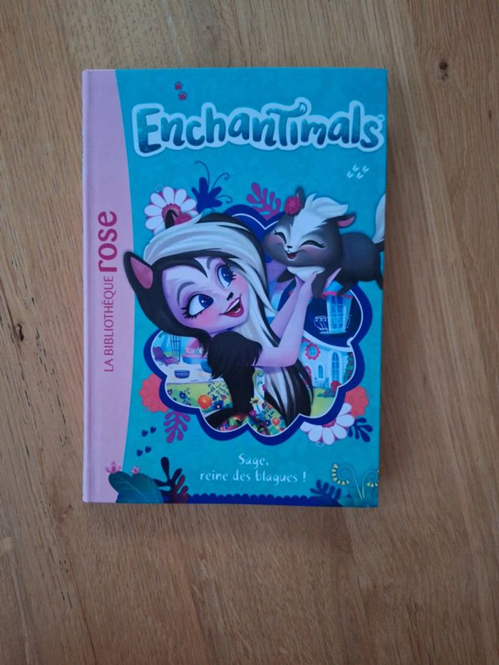 Livre rose enchantimals