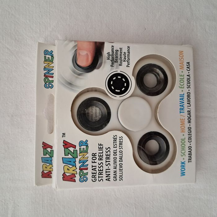 Krazy Spinner Hand spinner blanc NEUF