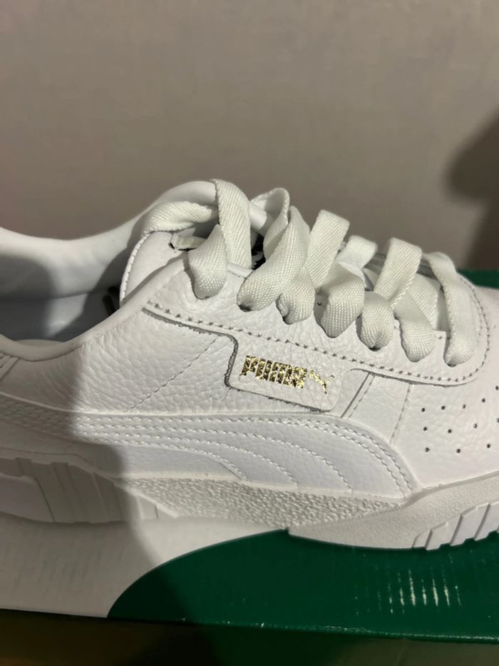 Baskets Puma Cali Wn’s White mono - photo numéro 3