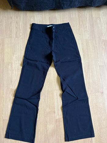 Pantalon noir cache cache