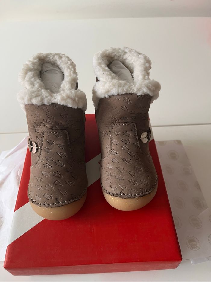 Bottine mi haute taupe kickers - photo numéro 3