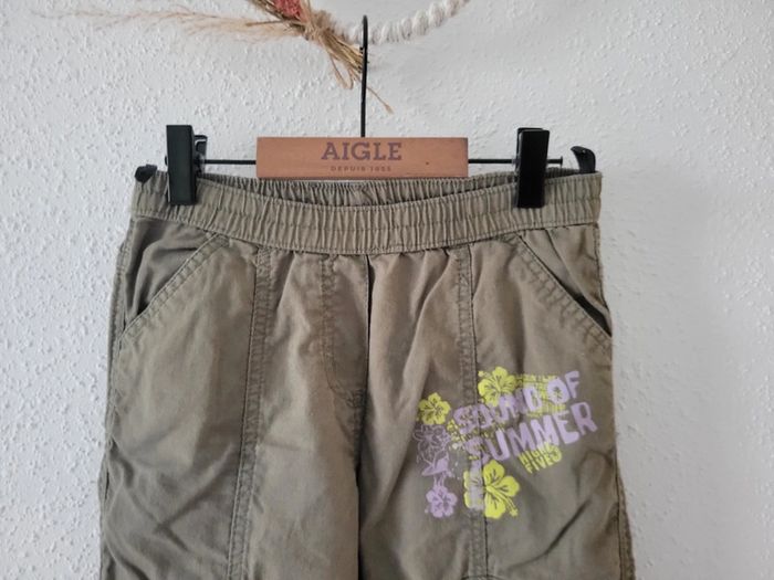 Pantalon toile fille 👧 7-8 ans - photo numéro 3