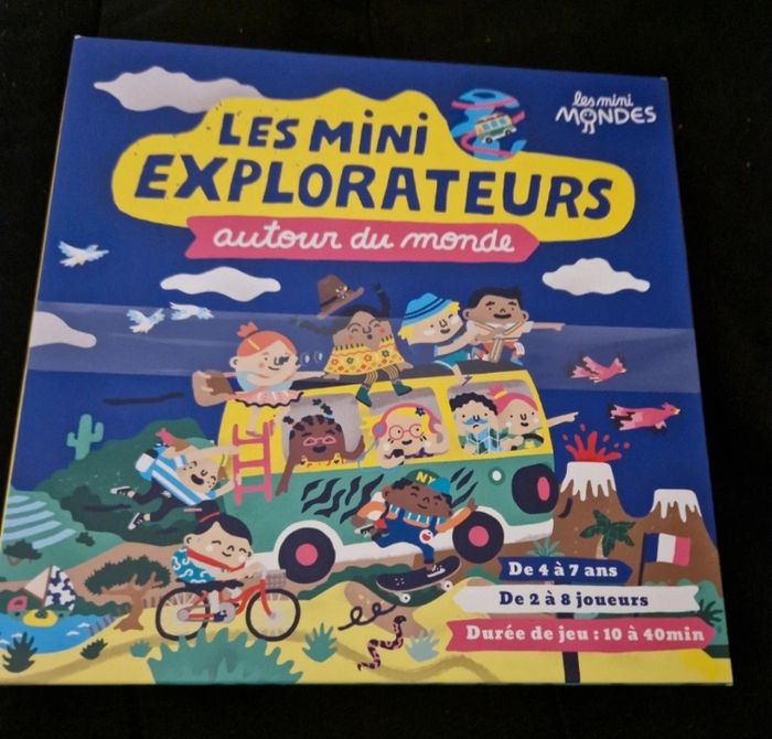 Jeu de société les mini explorateurs