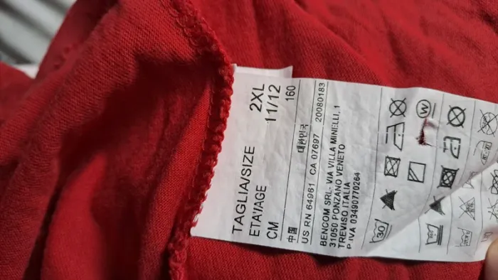 Sous pull rouge Sisley - photo numéro 5