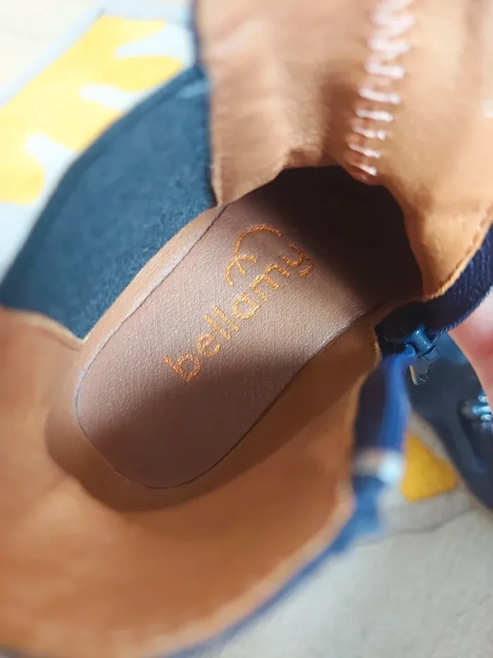 Chelsea boots Bellamy Celimene ZIP marine 22 - photo numéro 6