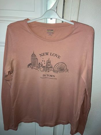 Tee shirt manches longues 12 ans Kiabi