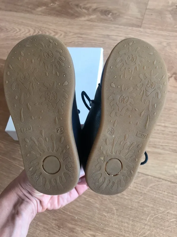 Chaussures bébé Babybotte bleu marine 23 - photo numéro 6