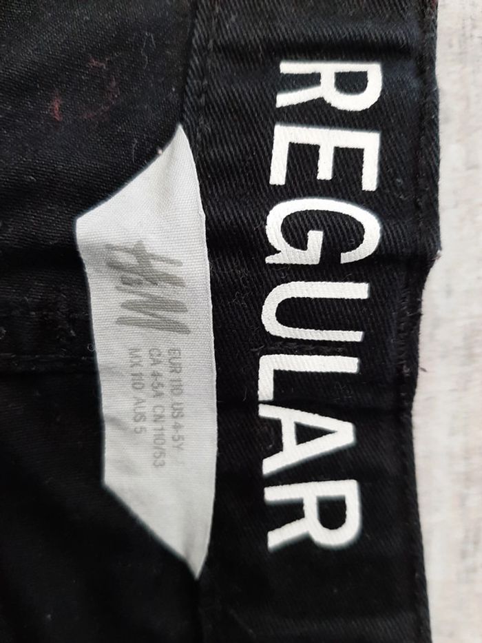 Jeans regular noir - photo numéro 4